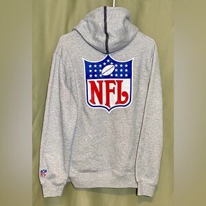 NFL Grey  NFL Football Hoodie with Logo size Men’s  S